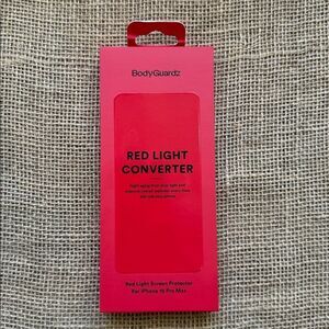 BodyGuardz Red Light Converter for iPhone 15 Pro Max brand new sealed in box
